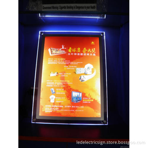 Double-Side Acrylic Crystal LED Light Box (1850)